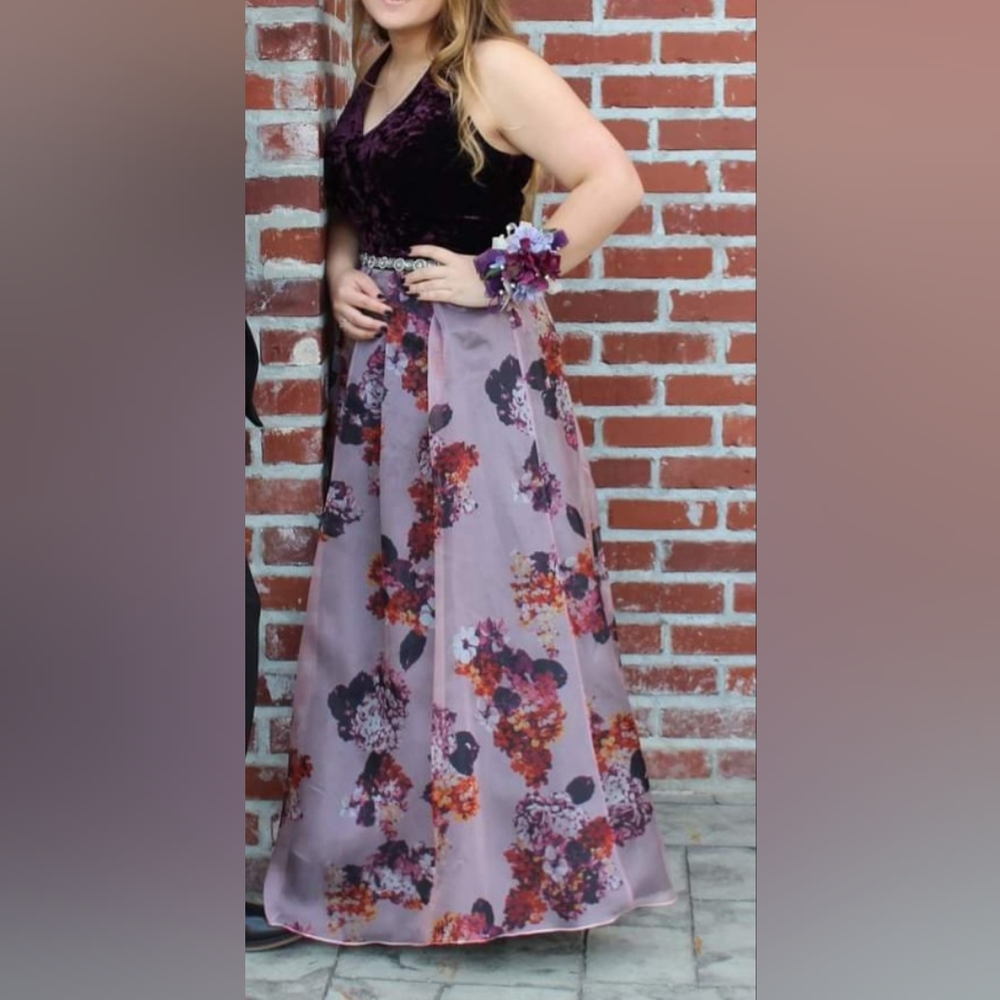 Beautiful floral gown